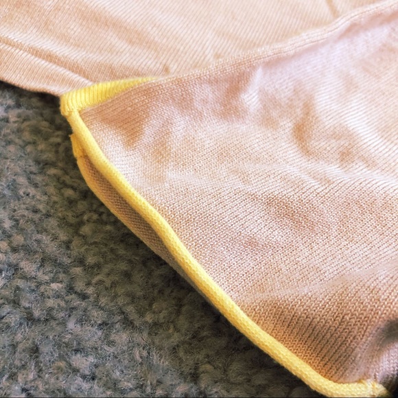 Anthropologie Tan/Banana Lightweight Sweater - Picture 4 of 6